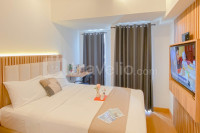 Cozy Studio at 37th Floor Tokyo Riverside PIK 2 Apartment By Travelio