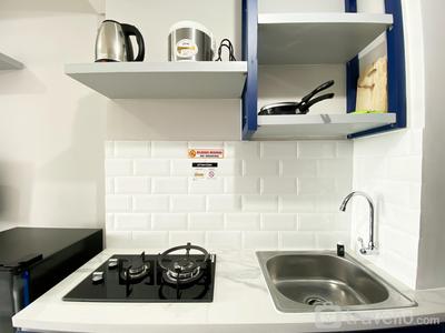 Apartemen Transpark Juanda Bekasi Timur - Cozy Stay Studio at 17th Floor Transpark Juanda Bekasi Timur Apartment By Travelio