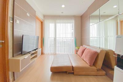 Full Parquette 2BR at Cinere Bellevue Suites Apartment By Travelio