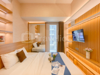 Cozy Studio at 7th Floor Tokyo Riverside PIK 2 Apartment By Travelio