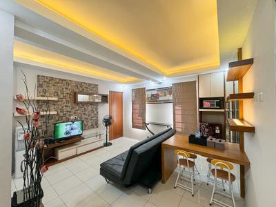 Apartemen Puncak Kertajaya - Spacious and Cozy Living 2BR Combined Unit at Puncak Kertajaya Apartment By Travelio
