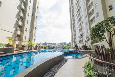 Apartemen Parahyangan Residence - Quiet 2BR Apartment at Parahyangan Residence with Mountain View By Travelio