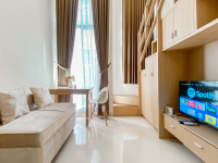 Restful 2BR Combined Loft Apartment at  Apple 1 Condovilla By Travelio