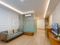 Modern Look 2BR at Sentul Tower Apartment By Travelio