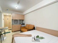 Affordable and Homey Studio Room at Meikarta Apartment By Travelio