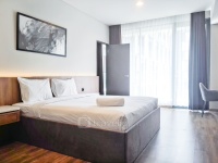 Relaxing 2BR Combined Unit at Apartment Tamansari Skylounge Balikpapan By Travelio