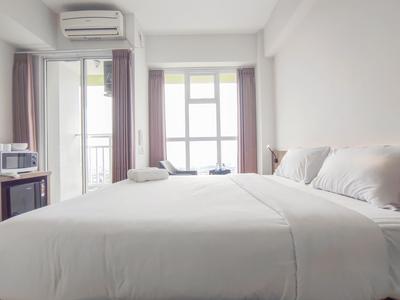 Restful and Nice Studio Apartment (No Kitchen) at Taman Melati Surabaya By Travelio