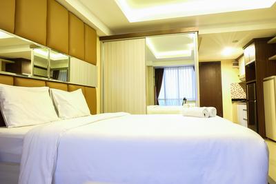Apartemen H Residence - Modern Furnished Studio Apartment H Residence near MT Haryono By Travelio