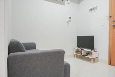 Comfy 1BR The Mansion Bougenville Kemayoran Apartment near JIEXPO By Travelio