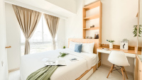 Minimalist and Cozy 2BR Apartment Tokyo Riverside PIK 2 near Tokyo HUB By Travelio