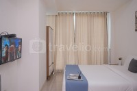 Modern and Homey Studio Apartment Tree Park City BSD By Travelio