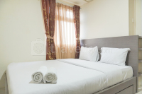 Good Deal and Relaxing 2BR Green Pramuka City Apartment By Travelio