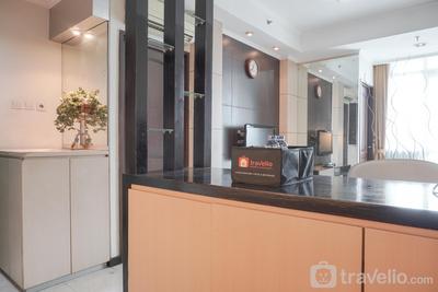 Apartemen Bellagio Residence - Elegant and Comfy 1BR with Extra Room Apartment at Bellagio Residence By Travelio