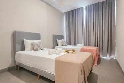 Apartemen Menara Jakarta Kemayoran - Fancy and Spacious 3BR with Private Lift Menara Jakarta Kemayoran Apartment By Travelio