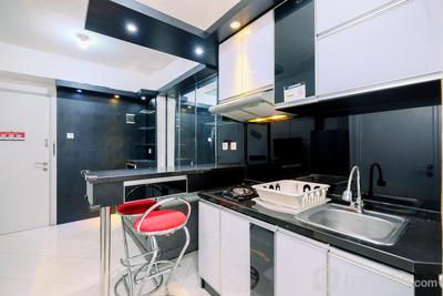 Apartemen Green Pramuka City - Best Deal and Modern 1BR Green Pramuka City Apartment By Travelio