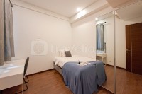 Apartemen Marigold Nava Park - Modern Wood Accent 2BR at Marigold Nava Park Apartment By Travelio