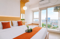 Simple and Comfy Studio at Grand Icon Caman Apartment By Travelio