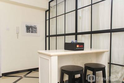Apartemen Bassura City - White and Nice 1BR at Bassura City Apartment By Travelio