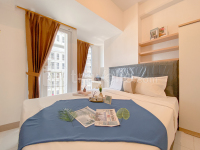 Beautiful and Homey Studio Apartment at Tokyo Riverside PIK 2 By Travelio