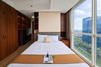 Apartemen Pacific Garden - Campus Town @Alam Sutera - Wooden Accents Studio for 2 Pax at Pacific Garden Campus Town Apartment By Travelio