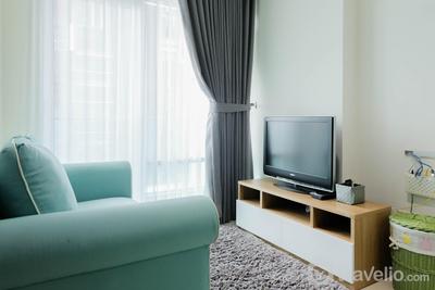 Cozy and Tidy 1BR Apartment at Brooklyn Alam Sutera By Travelio