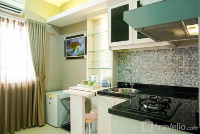 Apartemen Green Pramuka City - Minimalist and Comfy 1BR Green Pramuka City Apartment By Travelio