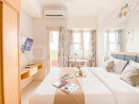 Good Studio Room at Transpark Juanda Bekasi Timur Apartment By Travelio