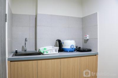 Apartemen Osaka Riverview PIK 2 - Minimalist 2BR Osaka Riverview PIK 2 Apartment (No Living Room) By Travelio
