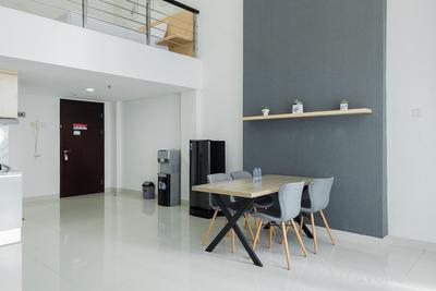 Apartemen Brooklyn Alam Sutera - Comfort and Minimalist Studio Loft at Brooklyn Alam Sutera Apartment By Travelio