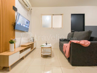 Warm and Homey 1BR at Cervino Village Casablanca Apartment By Travelio