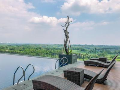 Apartemen LRT City Sentul - Royal Sentul Park - Warm and Simply Studio at Royal Sentul Park Apartment By Travelio