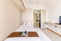 Serene Studio at Apartment M-Town Residence By Travelio