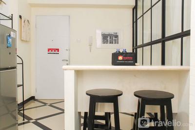 Apartemen Bassura City - White and Nice 1BR at Bassura City Apartment By Travelio