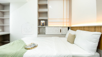 Apartemen Tokyo Riverside PIK 2 - Cozy and Modern Studio Apartment at Tokyo Riverside PIK 2 By Travelio