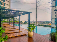 Apartemen LRT City Bekasi - White Toned Studio at LRT City Bekasi Apartment By Travelio