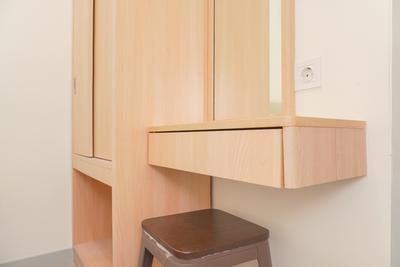 Apartemen Osaka Riverview PIK 2 - Cozy and 2BR without Living Room at Osaka Riverview PIK 2 Apartment By Travelio