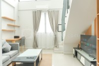 Good Deal Studio Loft Mezzanine (No Kitchen) at Kubikahomy Apartment By Travelio
