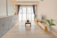 Minimalistic Abode 2BR at Gateway Pasteur Apartment By Travelio