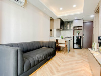 Apartemen Daan Mogot City - Serene Wooden Touch 1BR at Apartemen Daan Mogot City By Travelio