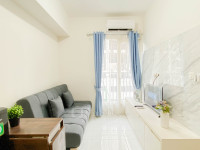 Nice and Comfort 2BR at Podomoro Golf View Apartment By Travelio