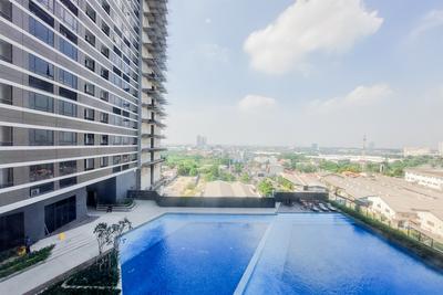 Apartemen Collins Boulevard - Homey and Cozy Living Studio at Collins Boulevard Apartment By Travelio