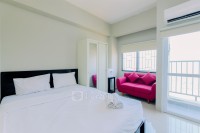 Homey and Restful Studio Royal Sentul Park Apartment By Travelio