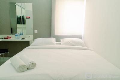 Apartemen Aeropolis Residence - Cozy Studio Apartment at Aeropolis Residence (No Kitchen) near CGK Airport By Travelio