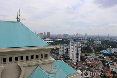 Apartemen Sudirman Hill - Modern Look Studio Room at High Floor Sudirman Hill Apartment By Travelio
