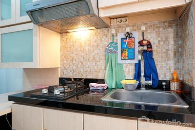 Apartemen Green Pramuka City - Tranquil Green Pramuka City 2BR Apartment near Shopping Center By Travelio