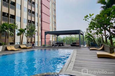 Apartemen LRT City Jatibening - Homey and Nice 1BR at Gateway Park LRT City Bekasi Apartment By Travelio