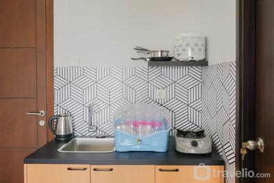 Apartemen Aspen Residence - City View 2BR Apartment at Aspen Residence By Travelio