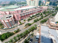 Apartemen Graha Cempaka Mas - Good Deal and Homey 3BR Graha Cempaka Mas Apartment By Travelio