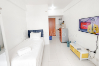 Minimalist and Tiny Studio at Puncak Permai Apartment Surabaya By Travelio