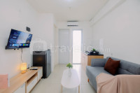 Compact with Minimalist Designed 2BR at Bassura City Apartment By Travelio